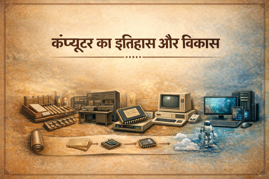 history of computer in hindi