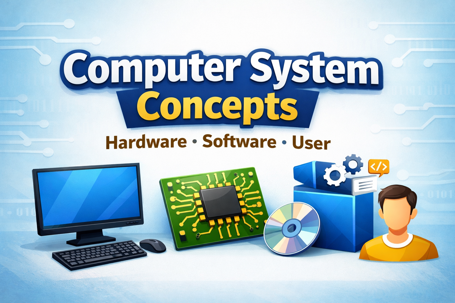 computer system concept in hindi