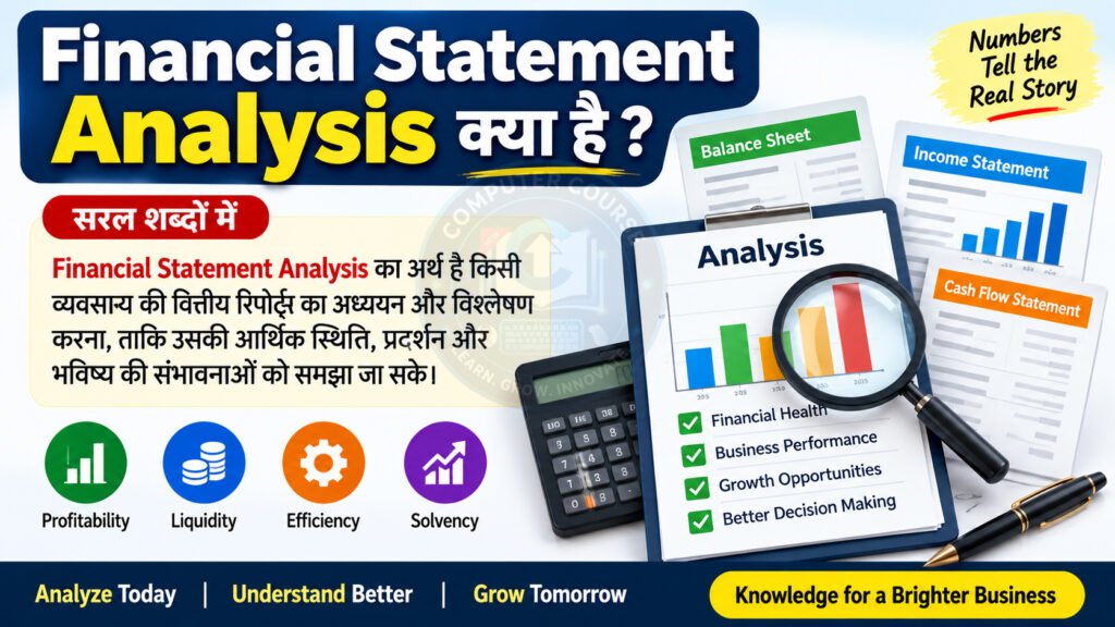 Financial Statement Analysis क्या है? 