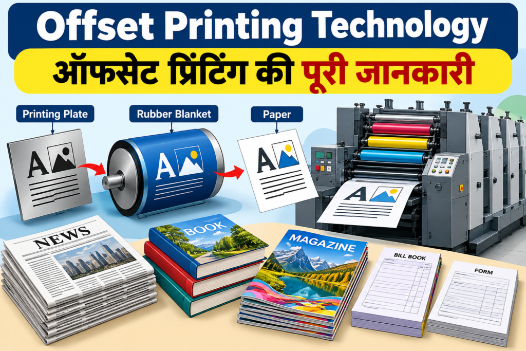 Offset Printing Technology: ऑफसेट प्रिंटिंग की 7 महत्वपूर्ण बातें और पूरी जानकारी